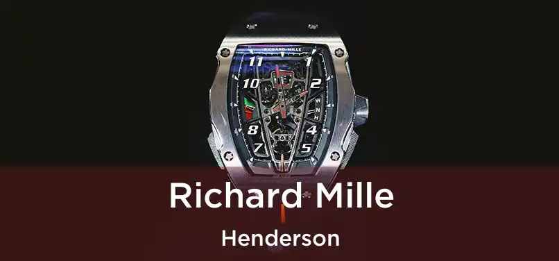 Richard Mille Henderson
